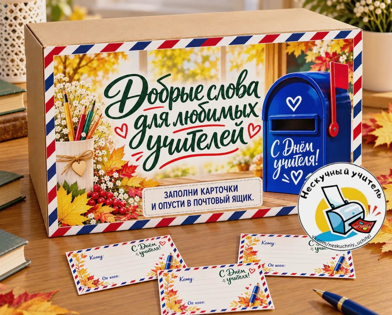 💌ПОЧТА НА ДЕНЬ УЧИТЕЛЯ ✍