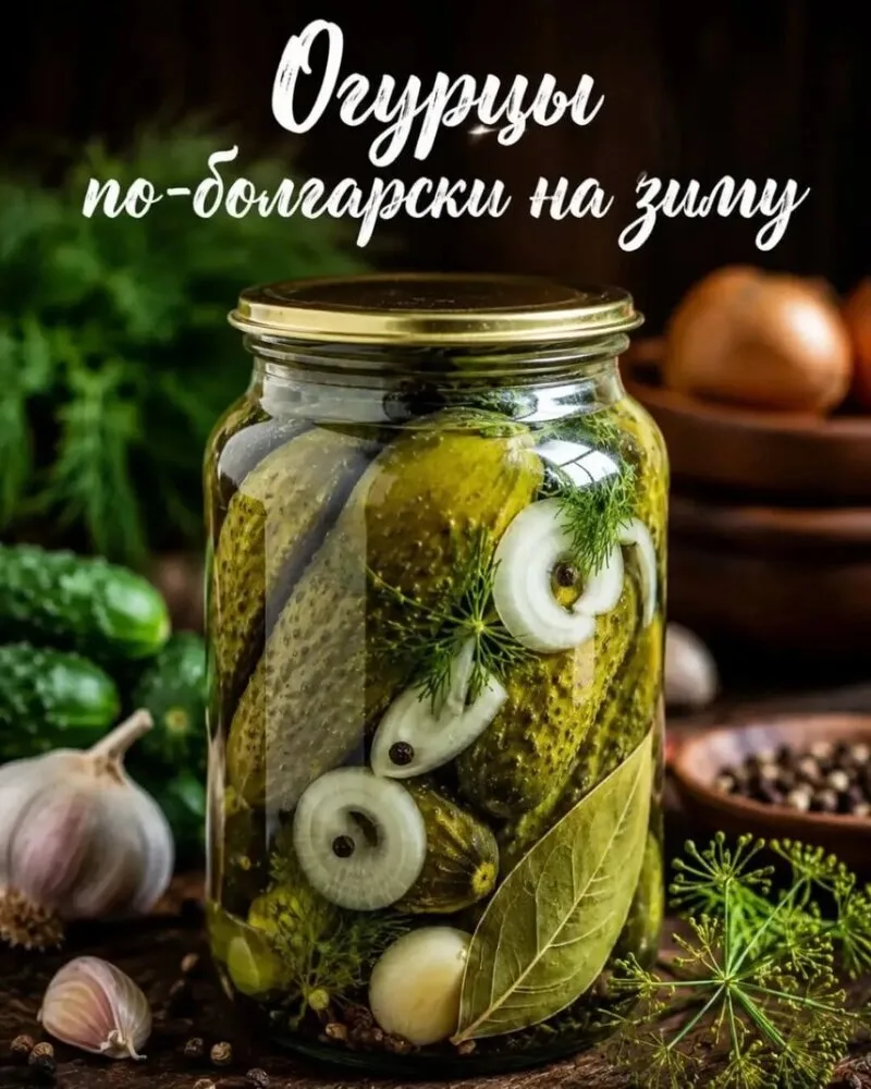 🥒 ОГУРЦЫ ПО-БОЛГАРСКИ НА ЗИМУ