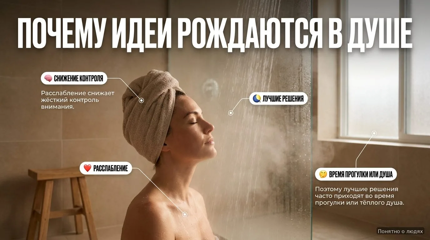 Почему идеи рождаются в душе