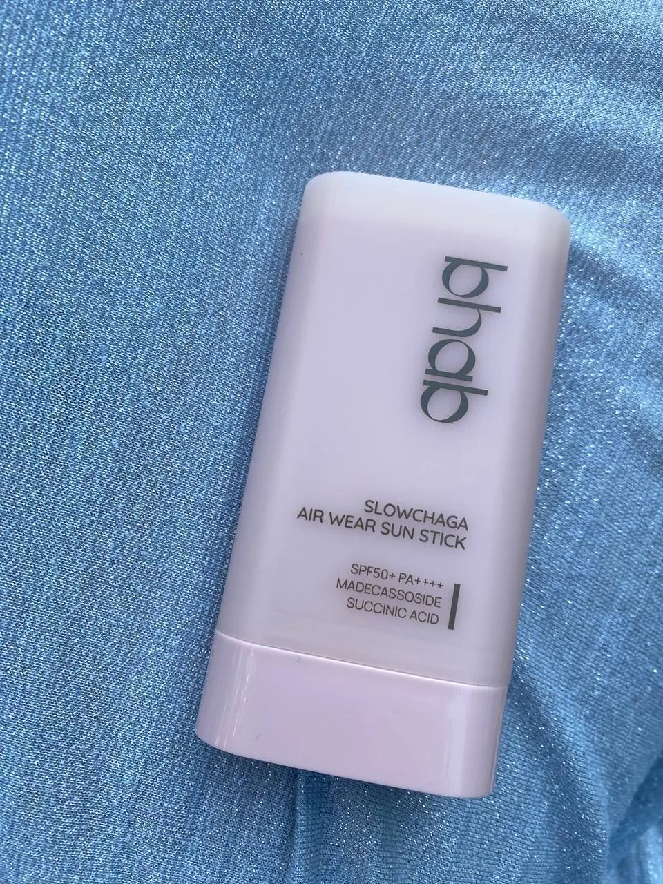 Солнцезащитный стик bhab Slowchaga Air Wear Sun Stick SPF50+ PA++++

Я достаточно придирчива к санск