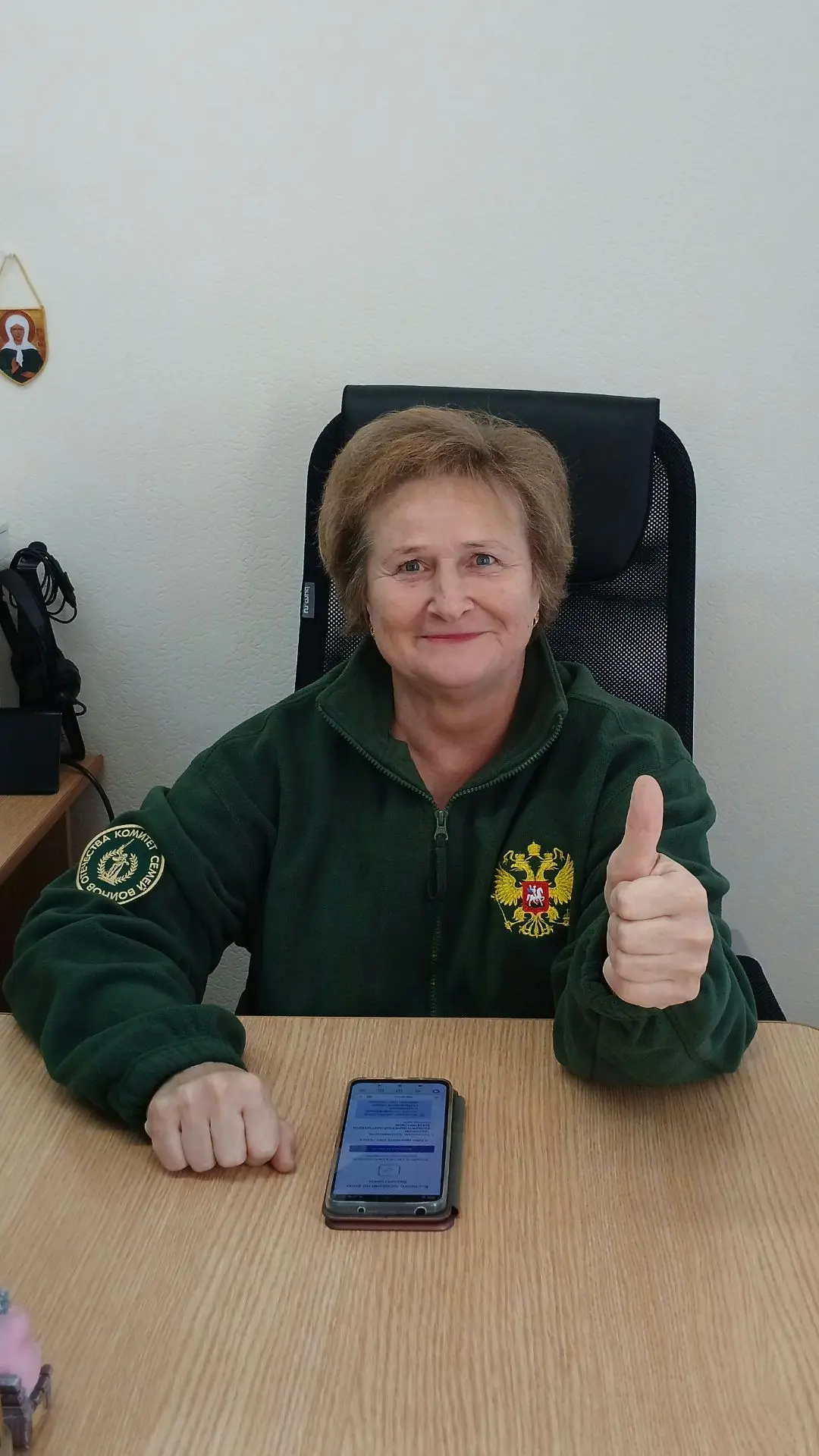 Руководитель Комитета семей воинов Отечества в Республике Марий Эл Ирина Вениаминовна Б...