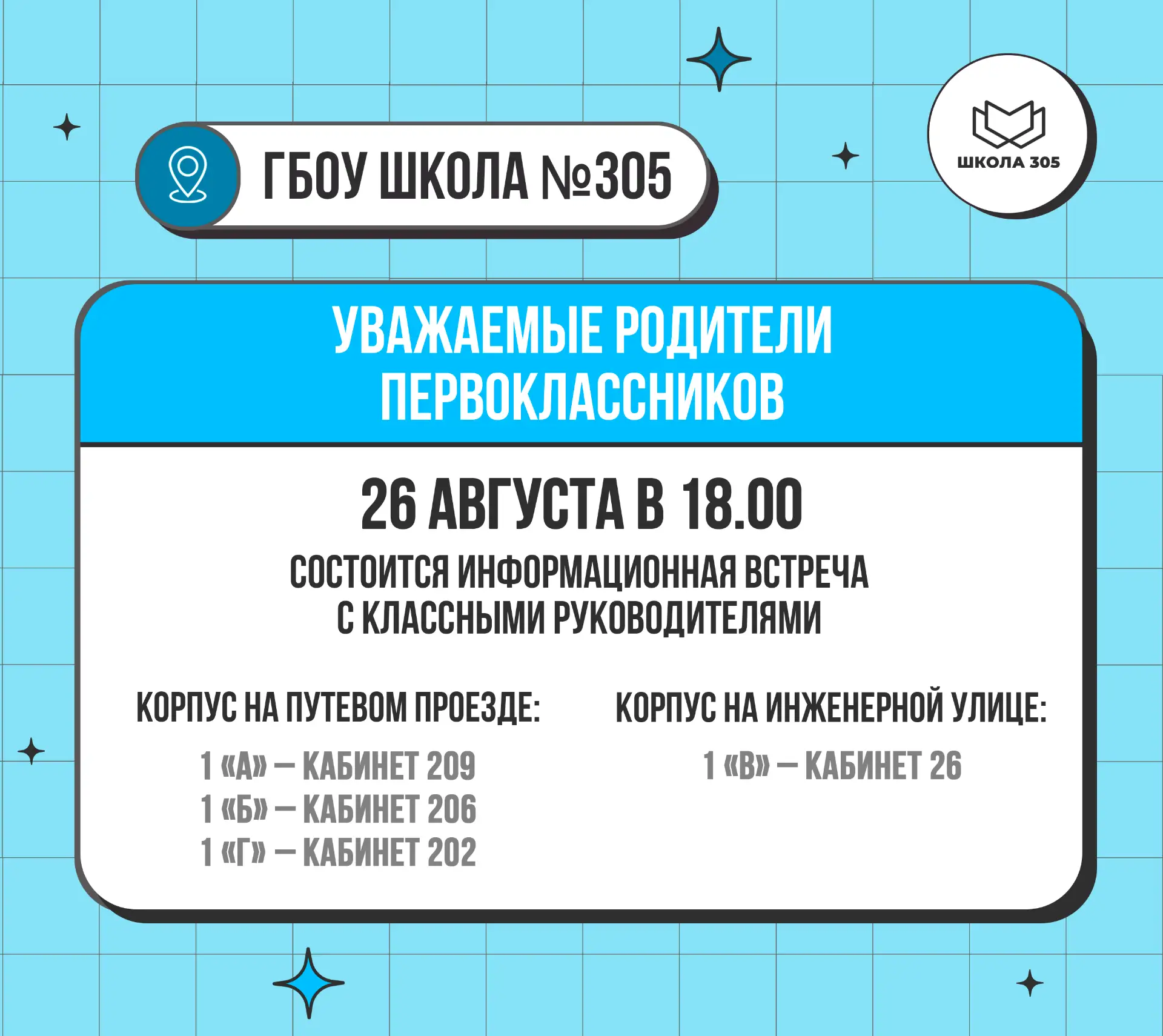 Информационная встреча для родителей первоклассников