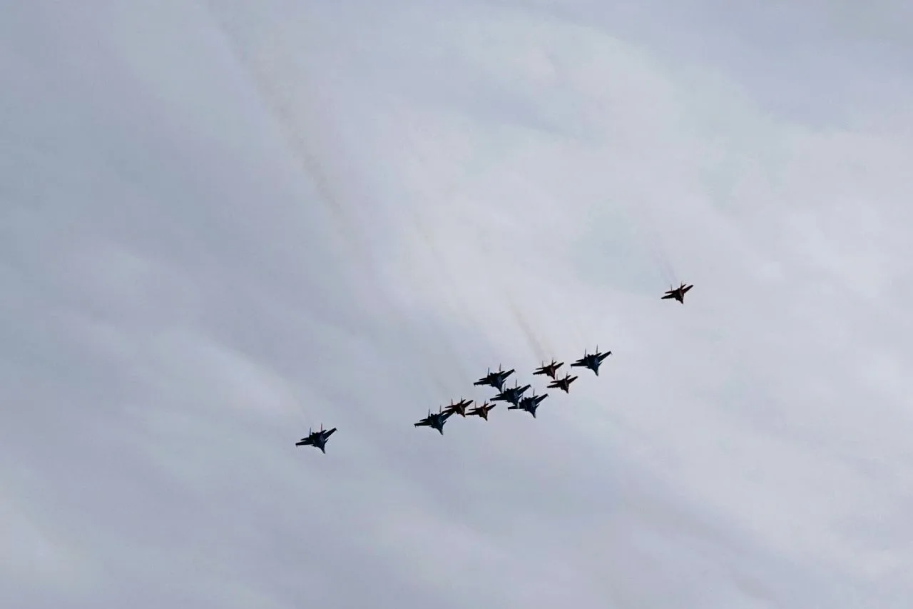 🇷🇺 Кубинский Бриллиант в небе Звенигорода. На Парад Великой Победы! - в столицу. Счастлива увидеть и