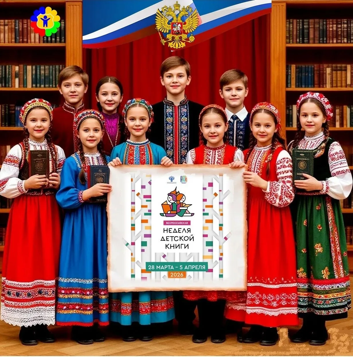 Всероссийская неделя детской книги, приуроченная к Году единства народов России, пройдет по всей стр