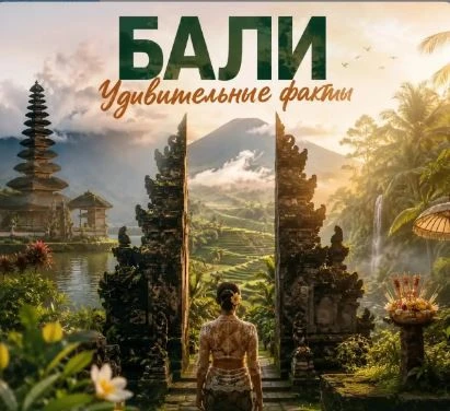 🐚 Бали называют «Островом Богов», и это не просто название.