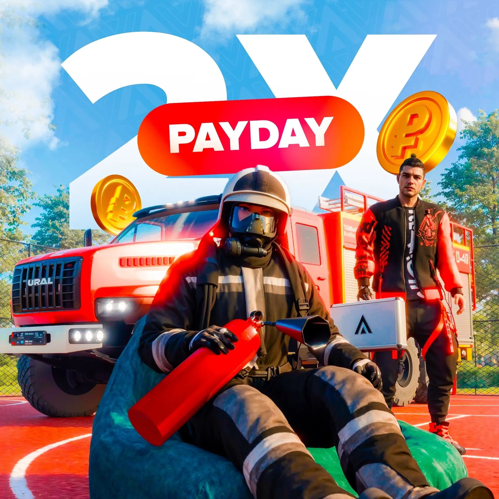 ⚡️ В 20:10 (по мск) на всех серверах будет выдан дополнительный PayDay