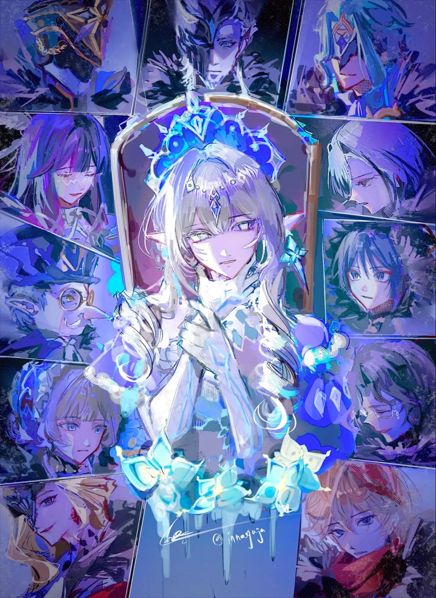 [ミ❄ミ]: #genshinimpact | #Tsaritsa #Fatui