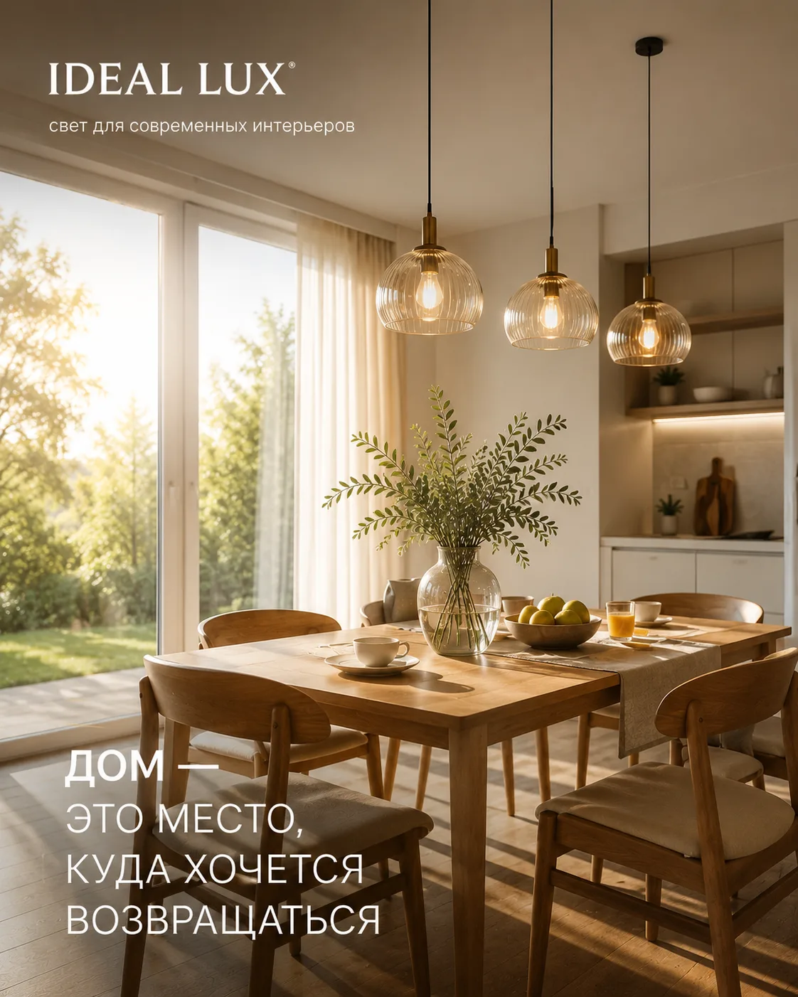 Дом — это место, куда хочется возвращаться.