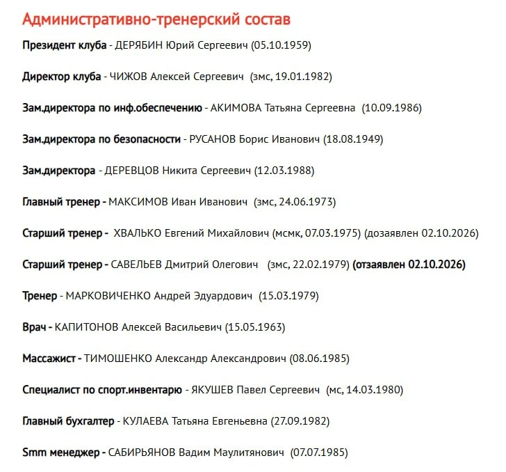 Дмитрий Савельев отзаявлен из состава Кузбасса
