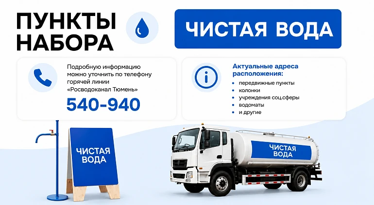 График работы передвижных пунктов набора воды на 20 августа