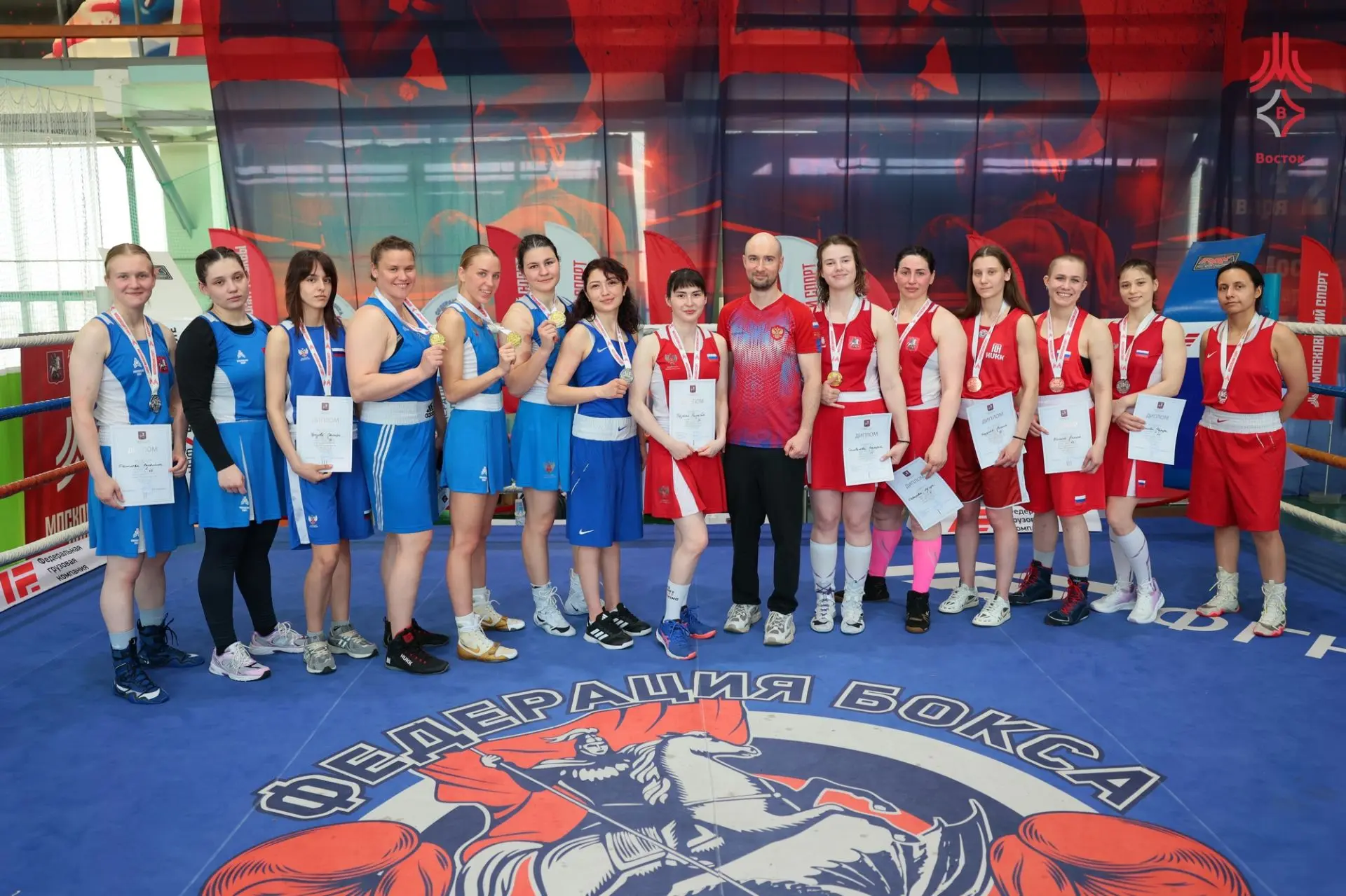 🥊 Спортсменки МКСШОР «Восток» завоевали 7 золотых, 6 серебряных и 8 бронзовых медалей чемпионата Мос