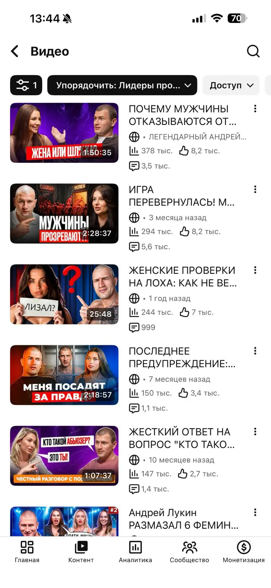 На ютуб канале ЛЕГЕНДАРНЫЙ уже 50.000+ подписчиков🔥
