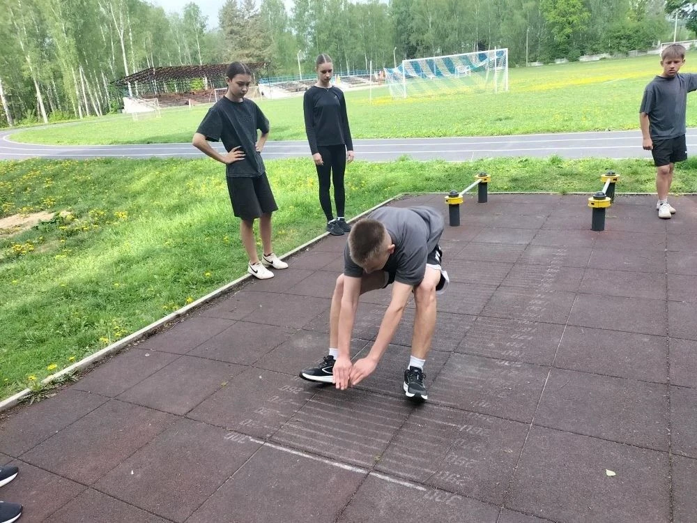 В Думиничах прошёл муниципальный этап Фестиваля ГТО среди школьников