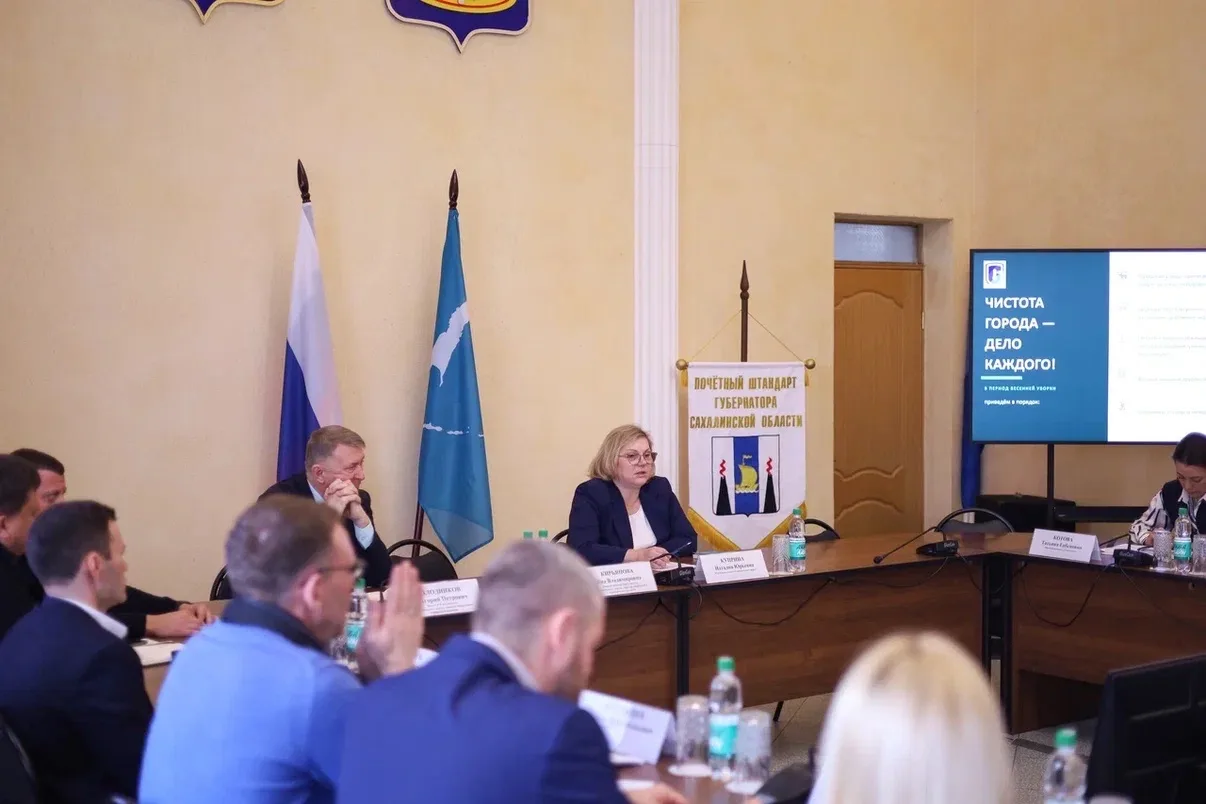 Весна вступает в свои права, а значит - пора приводить город и сёла в порядок. Собрали штаб по благо