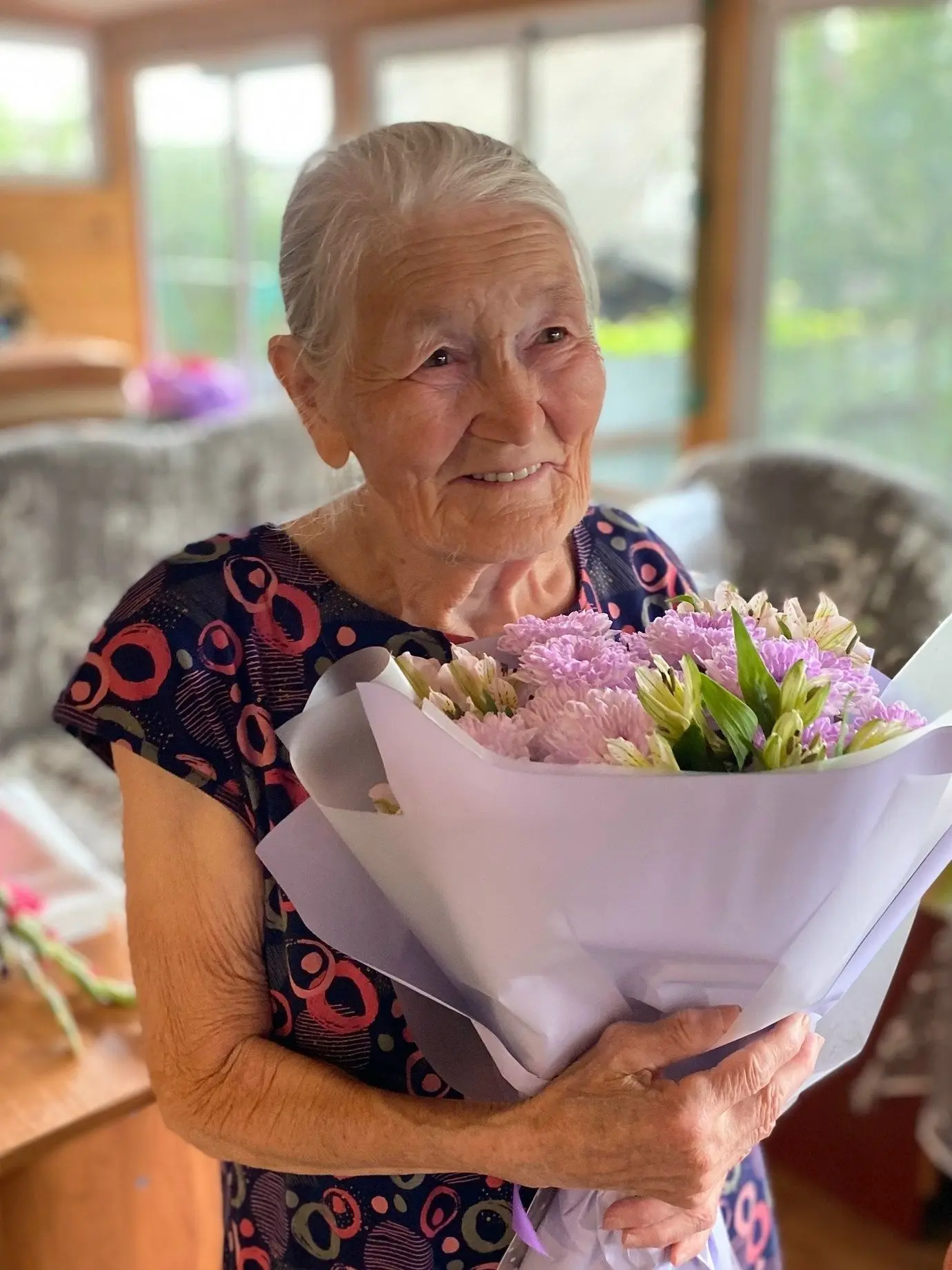 90 лет исполнилось ветерану педагогического труда из Вавожского района Удмуртии Екатери...