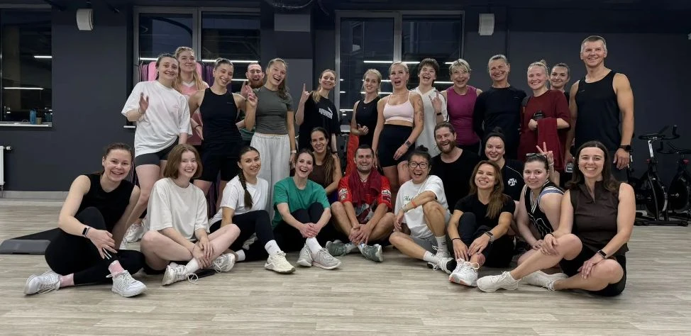 В субботу была на обучении по степу среднего уровня 😜