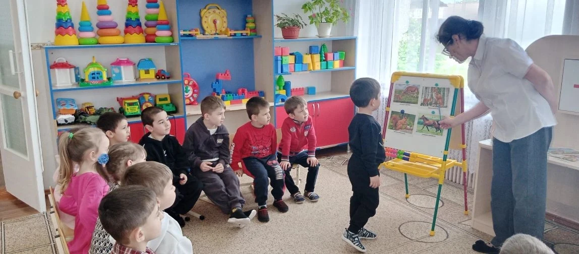 🐄🦒Сегодня в средней группе «В» были проведены дидактические игры, направленные на рас...