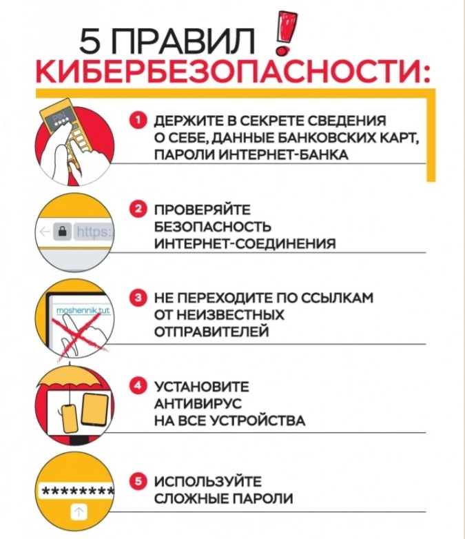 #БезопасностьВЦифровойСреде

Безопасность в цифровой среде — это комплекс мер для защиты личных данн