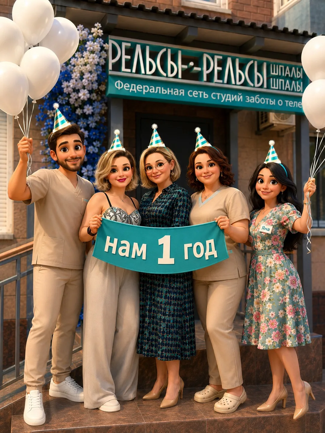 Нашей студии заботы о теле год! 🥳🎉