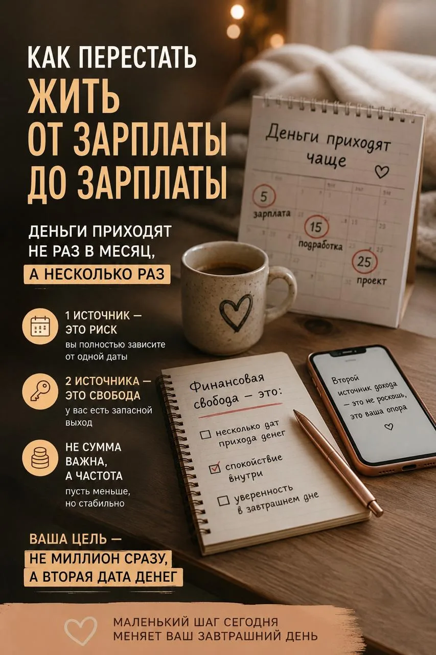 Почему вы живёте от зарплаты до зарплаты, даже если “не транжира”
