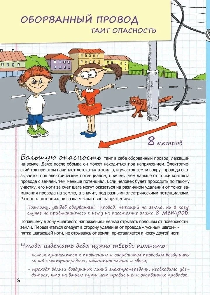 Осторожно: зона высокого напряжения!
 
Ты знаешь, почему нельзя играть рядом с линиями электропереда