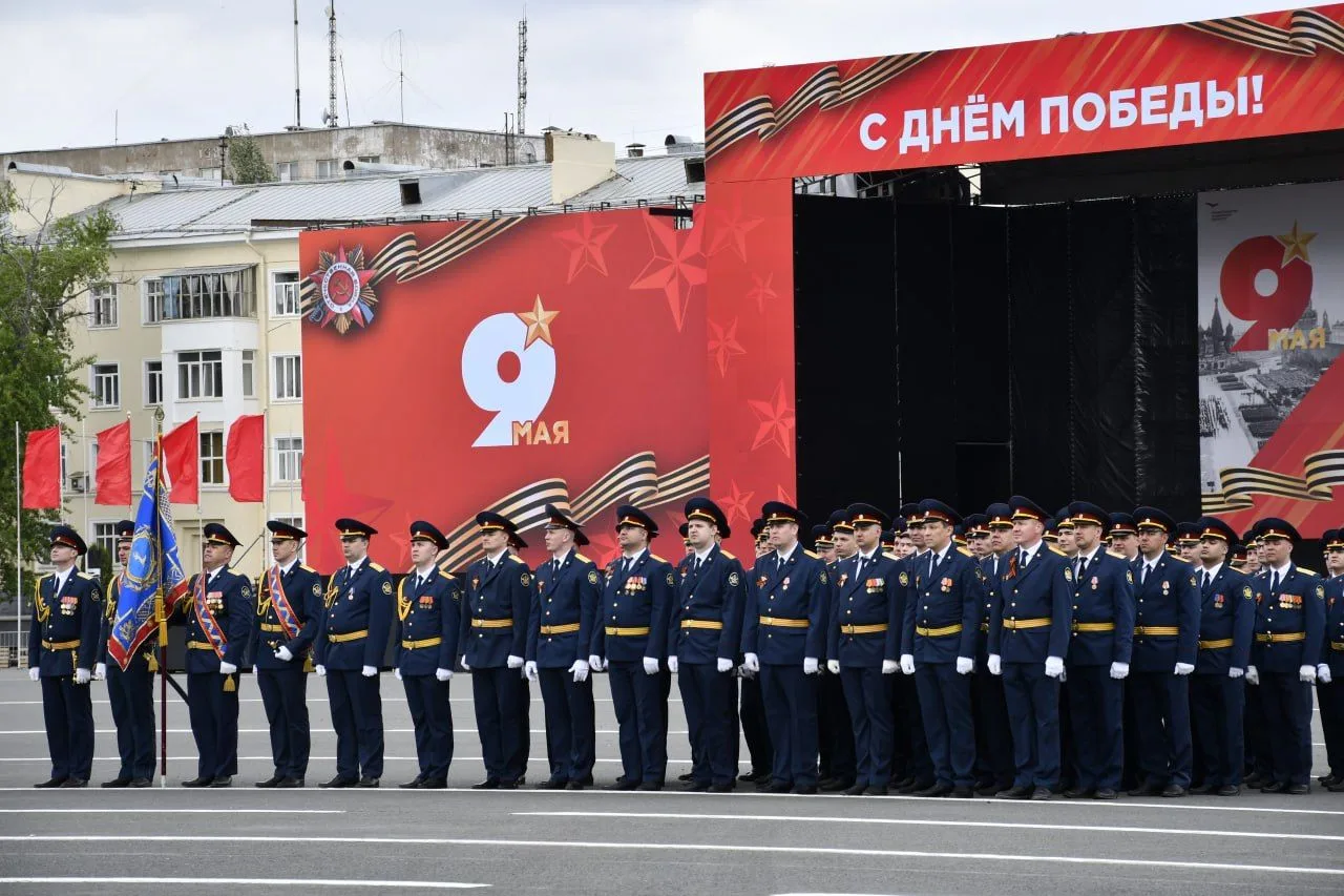 ☑️Сотрудники УФСИН России по Самарской области приняли участие в торжественном Параде Победы, которы