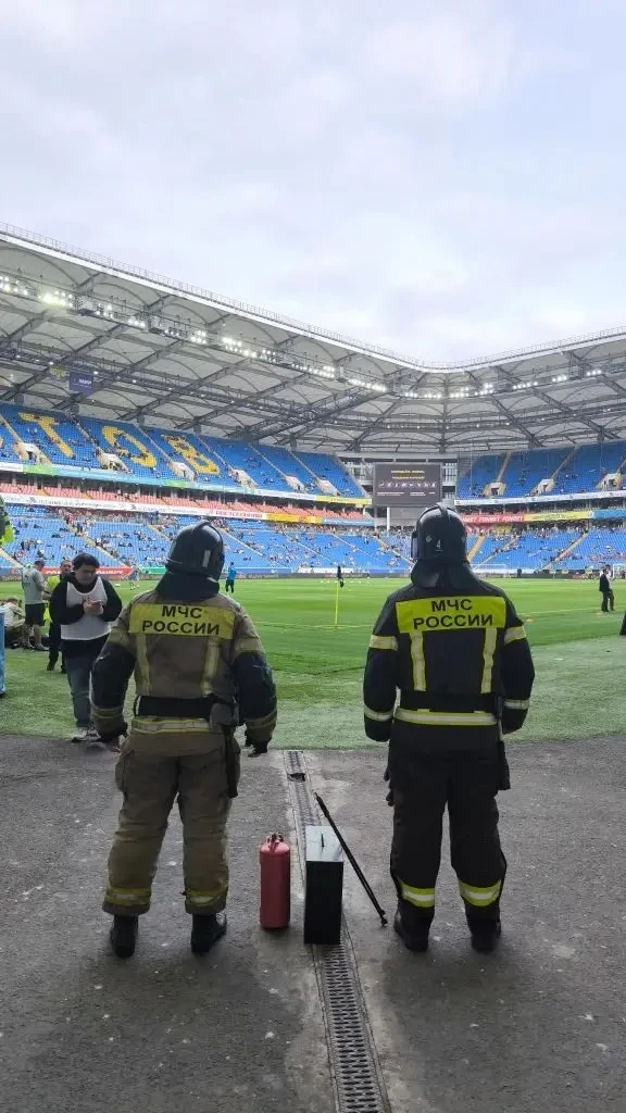 ⚽Приветствуем всех любителей спорта! Обеспечиваем безопасность матча Ростов – Зенит в рамках турнира