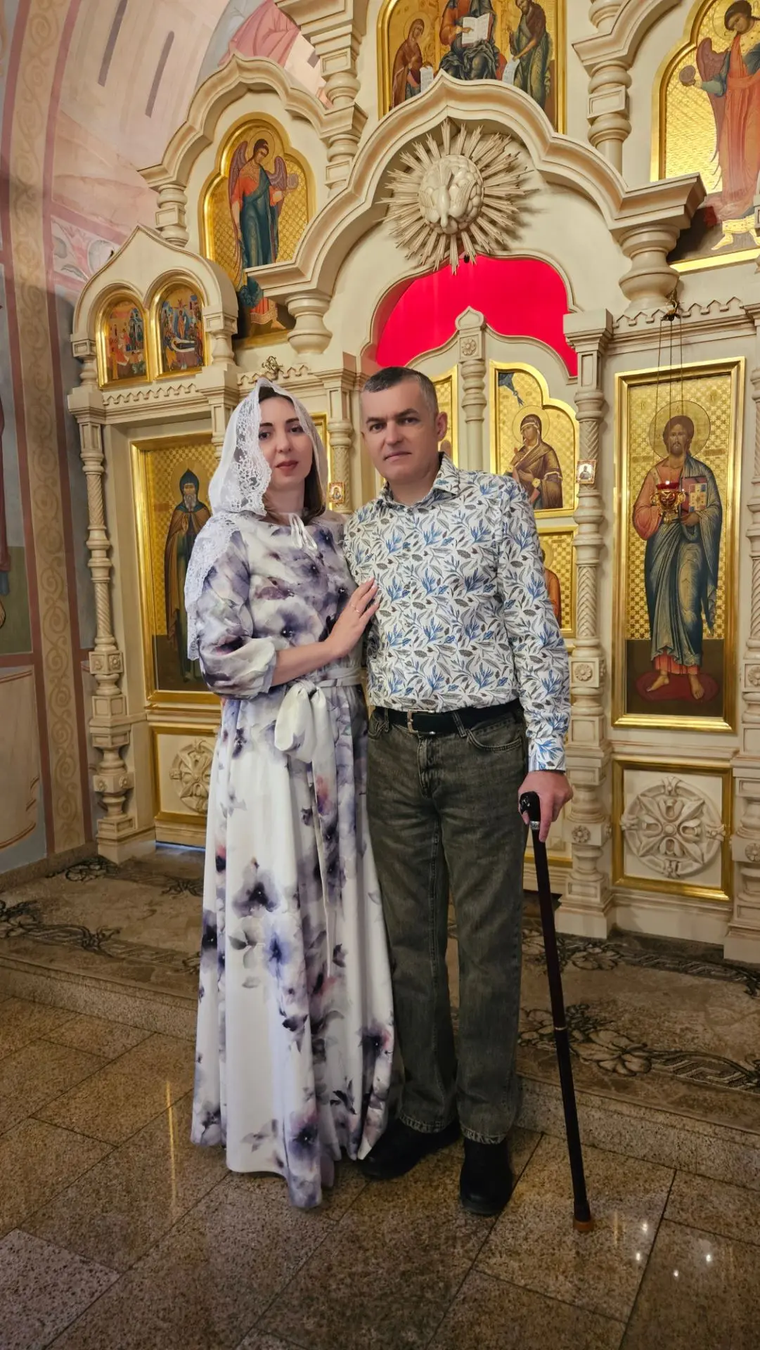 Мои друзья пригласили меня на свое таинство, и мне было очень приятно (фото снимала на ...