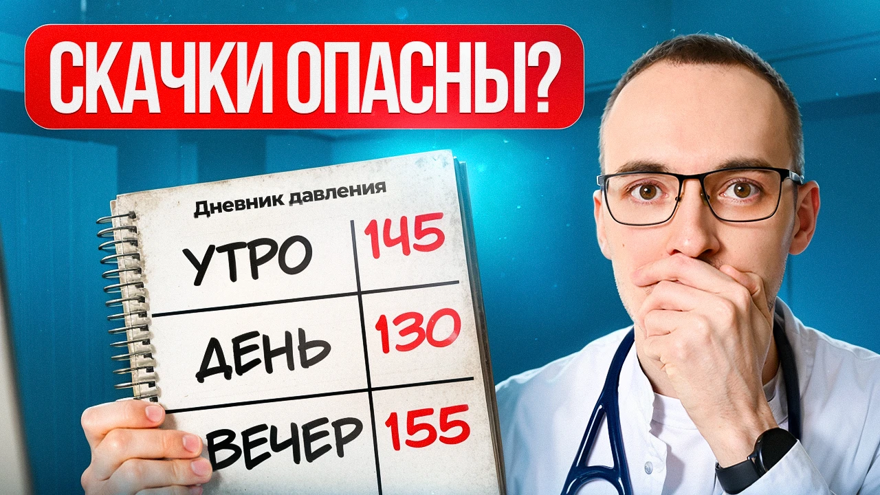 Давление скачет весь день: что делать?