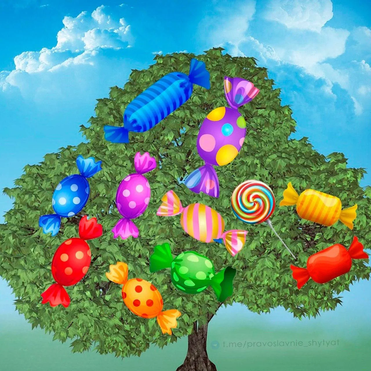 🍬 ПОСПЕВШИЕ КОНФЕТЫ

"На Афоне, у себя в каливе, весной, когда цветут деревья, я развешиваю карамел