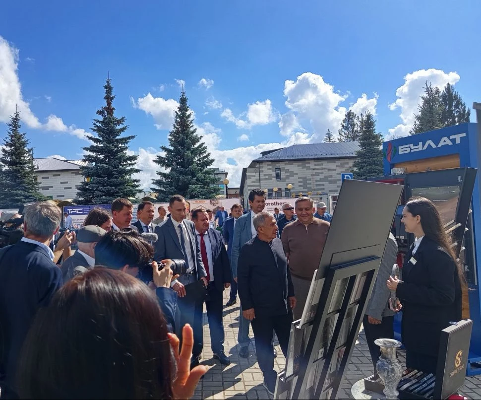 🔷 Сегодня Высокогорский район Республики Татарстан посетил Раис республики — Рустам Ми...