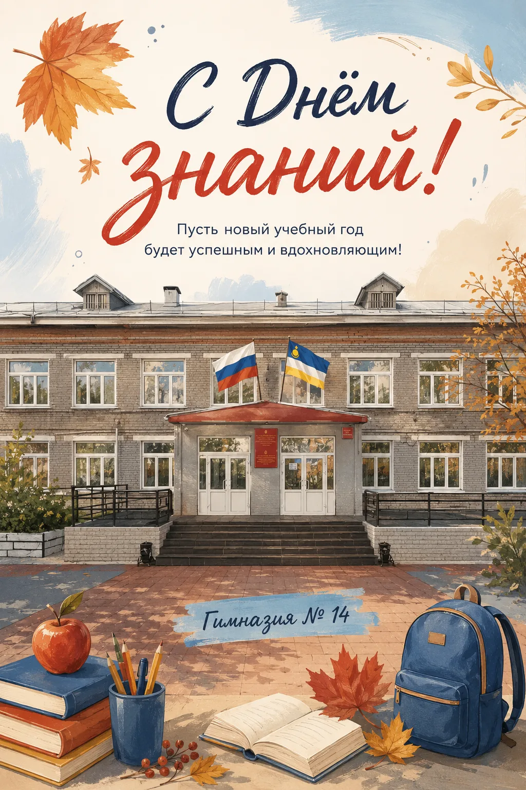 📌 День знаний — 1 сентября!