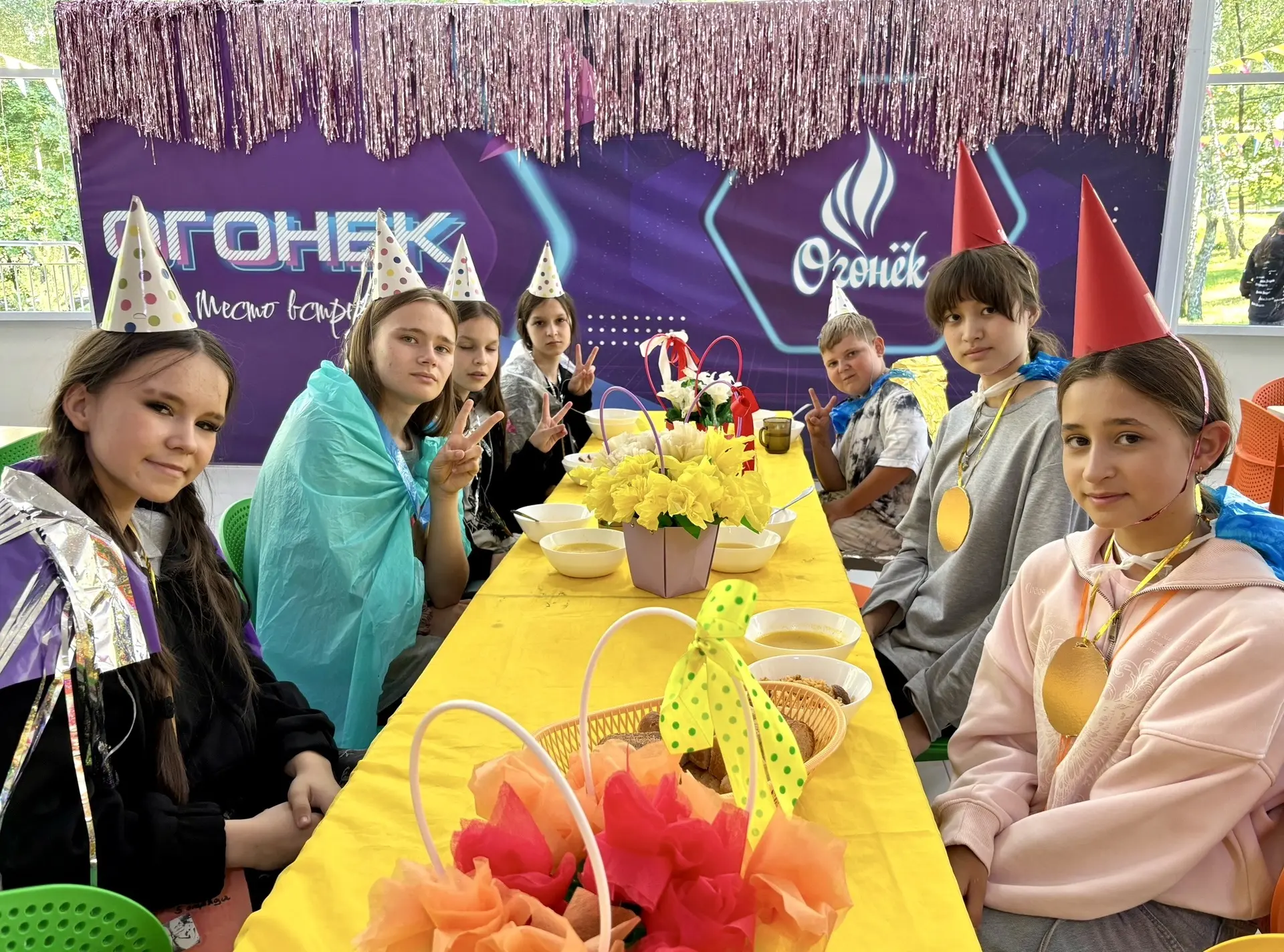 🎉 А у нас сегодня в лагере День именинника!