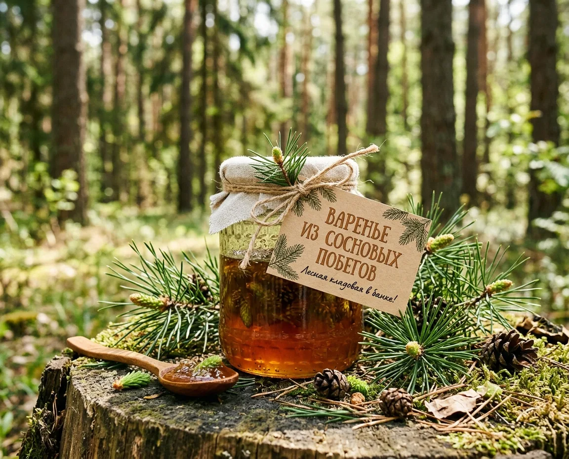 🌲 ВАРЕНЬЕ ИЗ СОСНОВЫХ ПОБЕГОВ — ЛЕСНАЯ КЛАДОВАЯ В БАНКЕ!
Это варенье я готовлю каждый год — оно нев