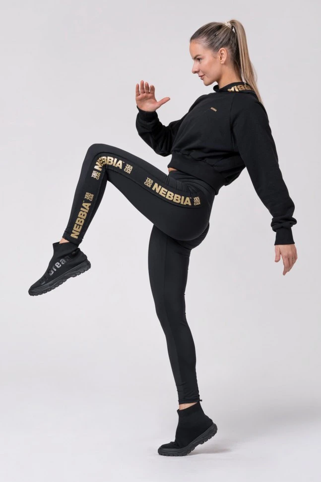 Nebbia 801 Leggings Gold Classic, черные: S