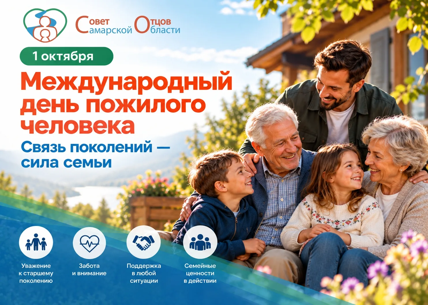 Связь поколений начинается с нас.