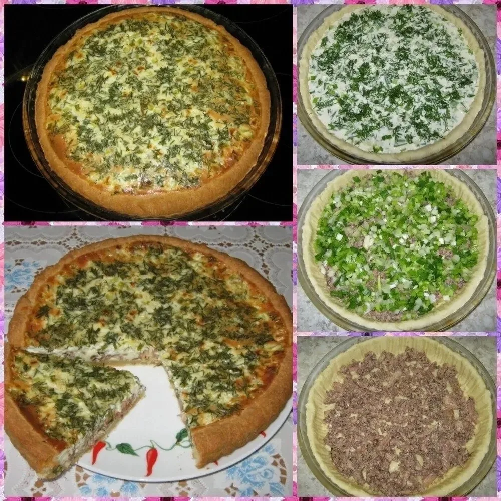 Быстрый рыбный пирог. Тает во рту ))).