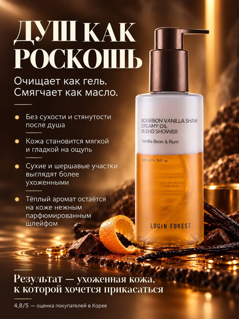 Это не просто гель для душа. Это тот случай, когда обычный вечерний душ превращается в ...