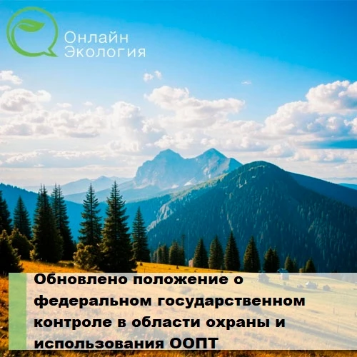 Обновлено положение о федеральном государственном контроле в области охраны и использов...