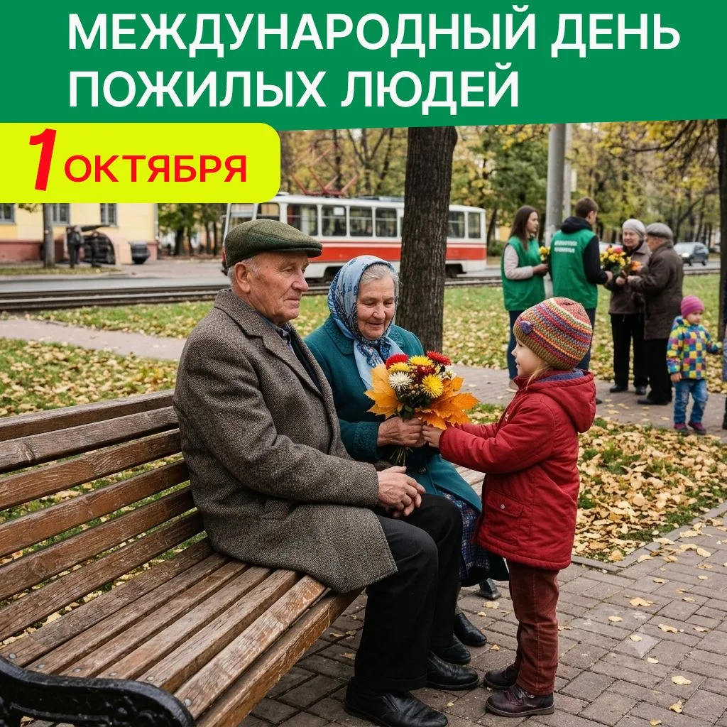 👵 1 октября — День пожилого человека.