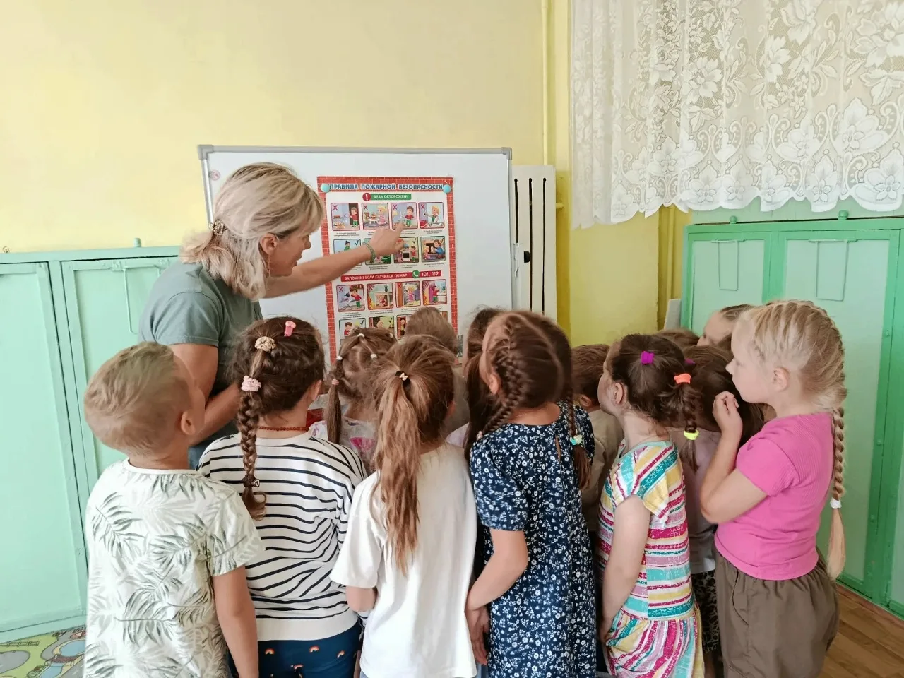 1 сентября прошёл очередной открытый урок по подготовке к действиям в различных чрезвыч...