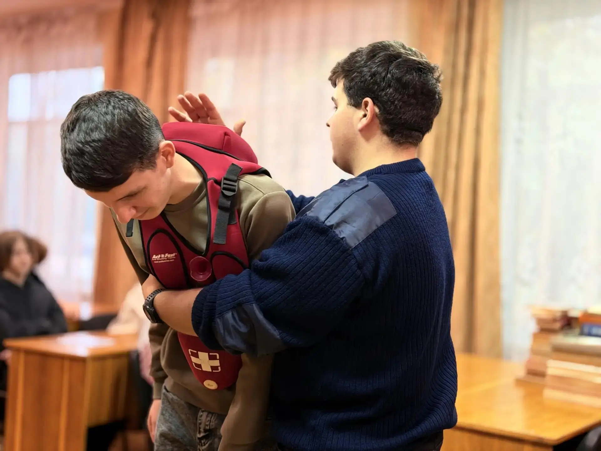 🤝Мастер- класс по оказанию первой помощи