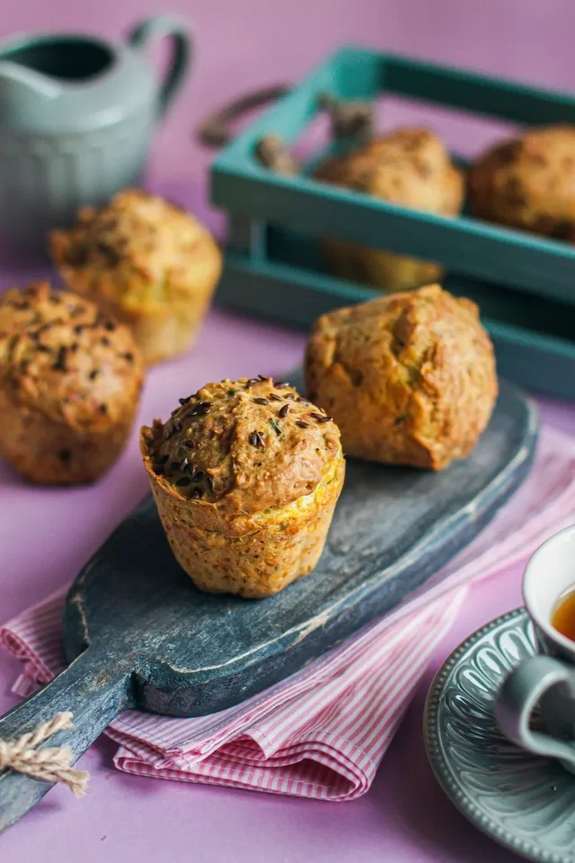 МАФФИНЫ С СЫРОМ - ПРОСТОЙ РЕЦЕПТ 🧁🧀