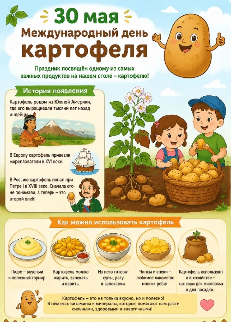 30 мая - День картофеля!!!