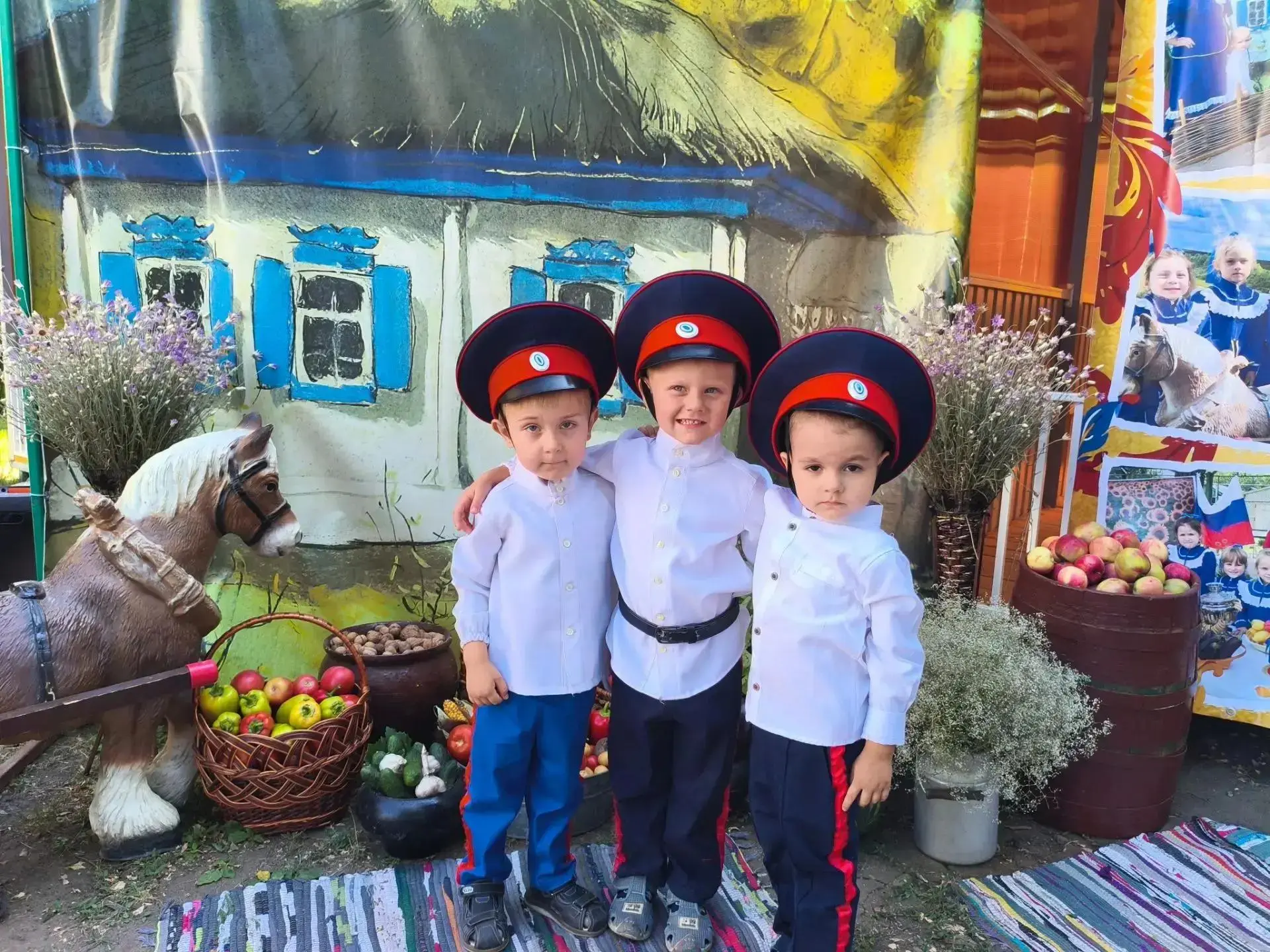 ☀️ Ярмарка, ярмарка! Удалая, да хлебосольная!🍎🍐🍉