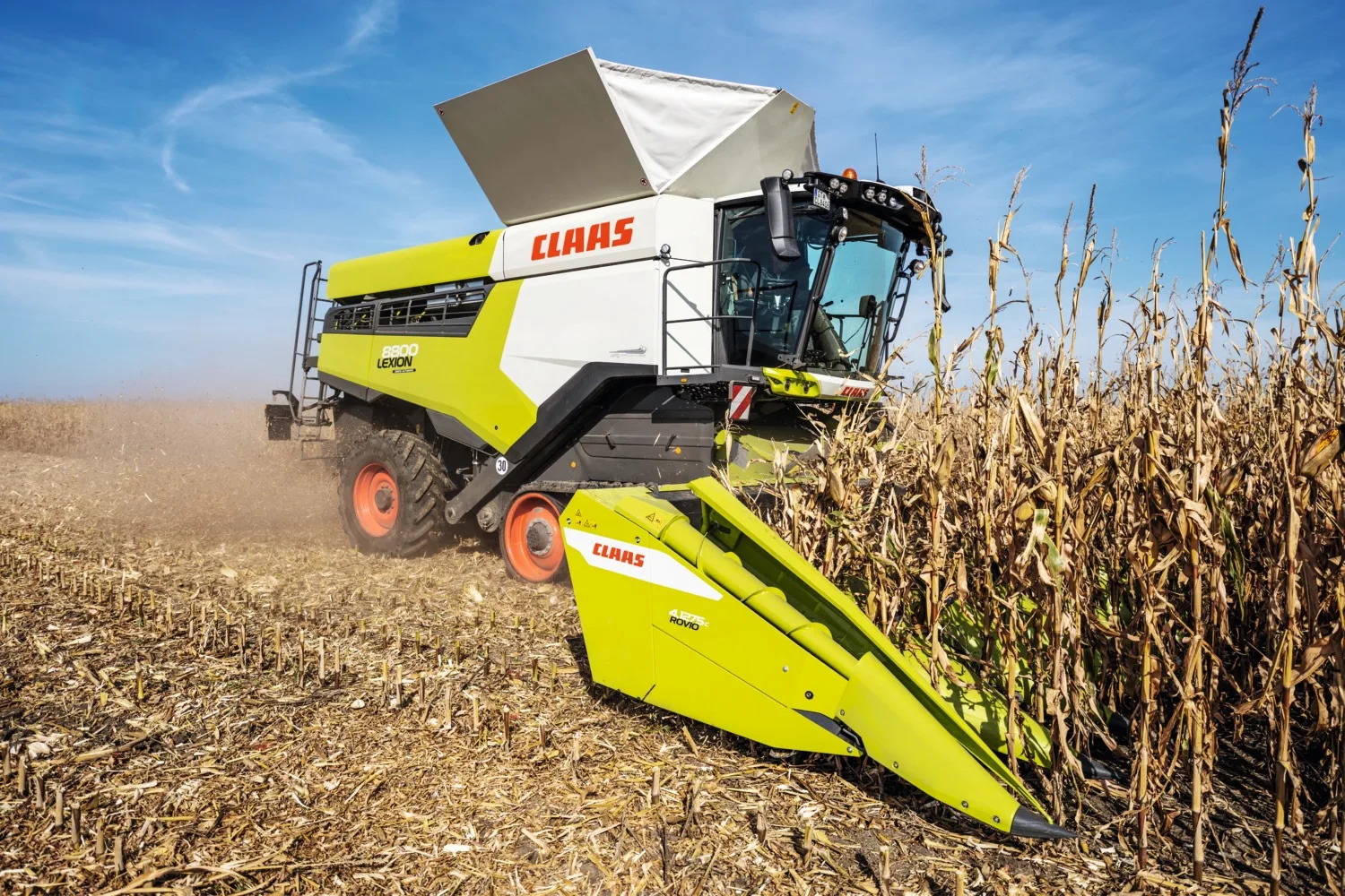 CLAAS LEXION 8800 на АГРОСАЛОНЕ-2026: умные решения для сложных задач
