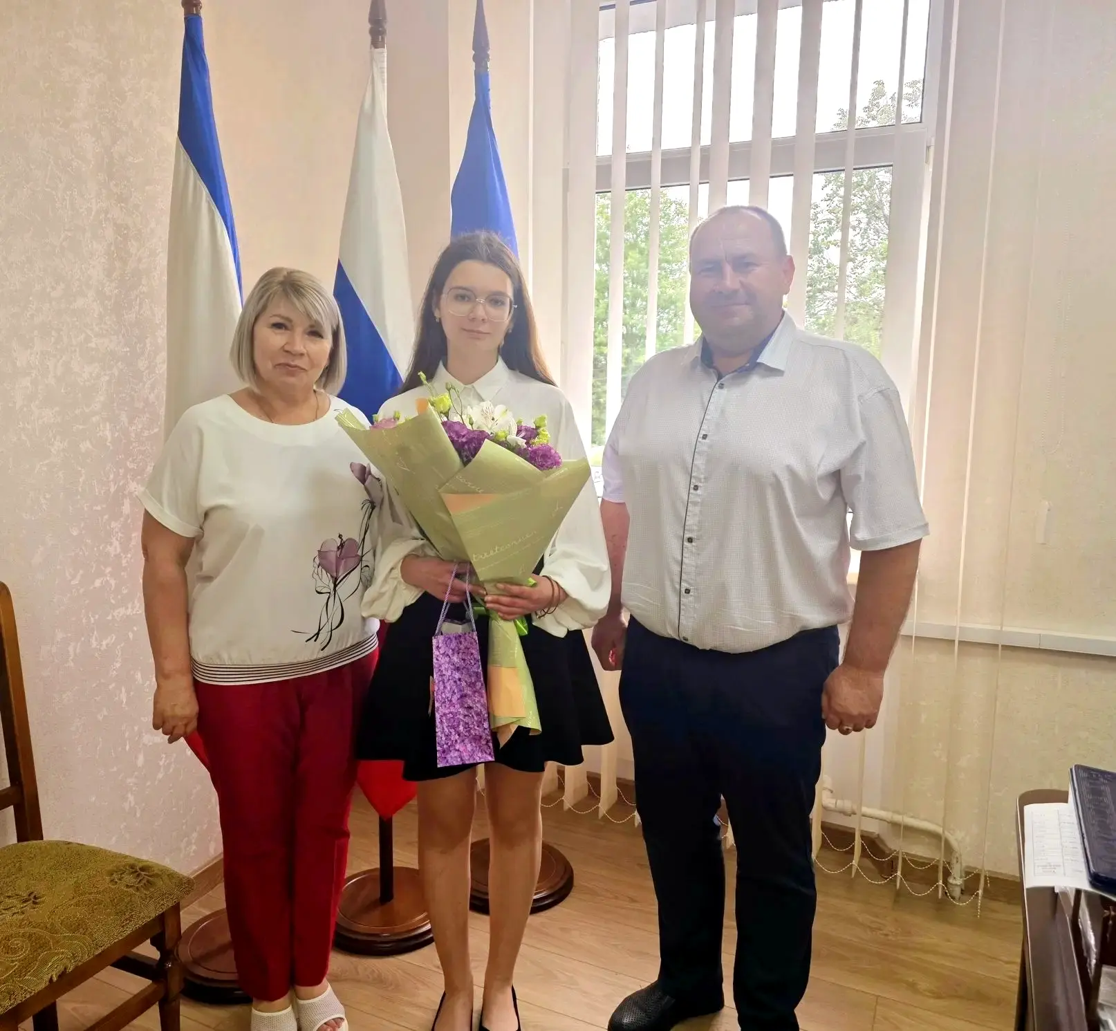 ⁠Поздравляем со 100 баллами на ЕГЭ по русскому языку!

С радостью сообщаем: выпускница Первомайской 