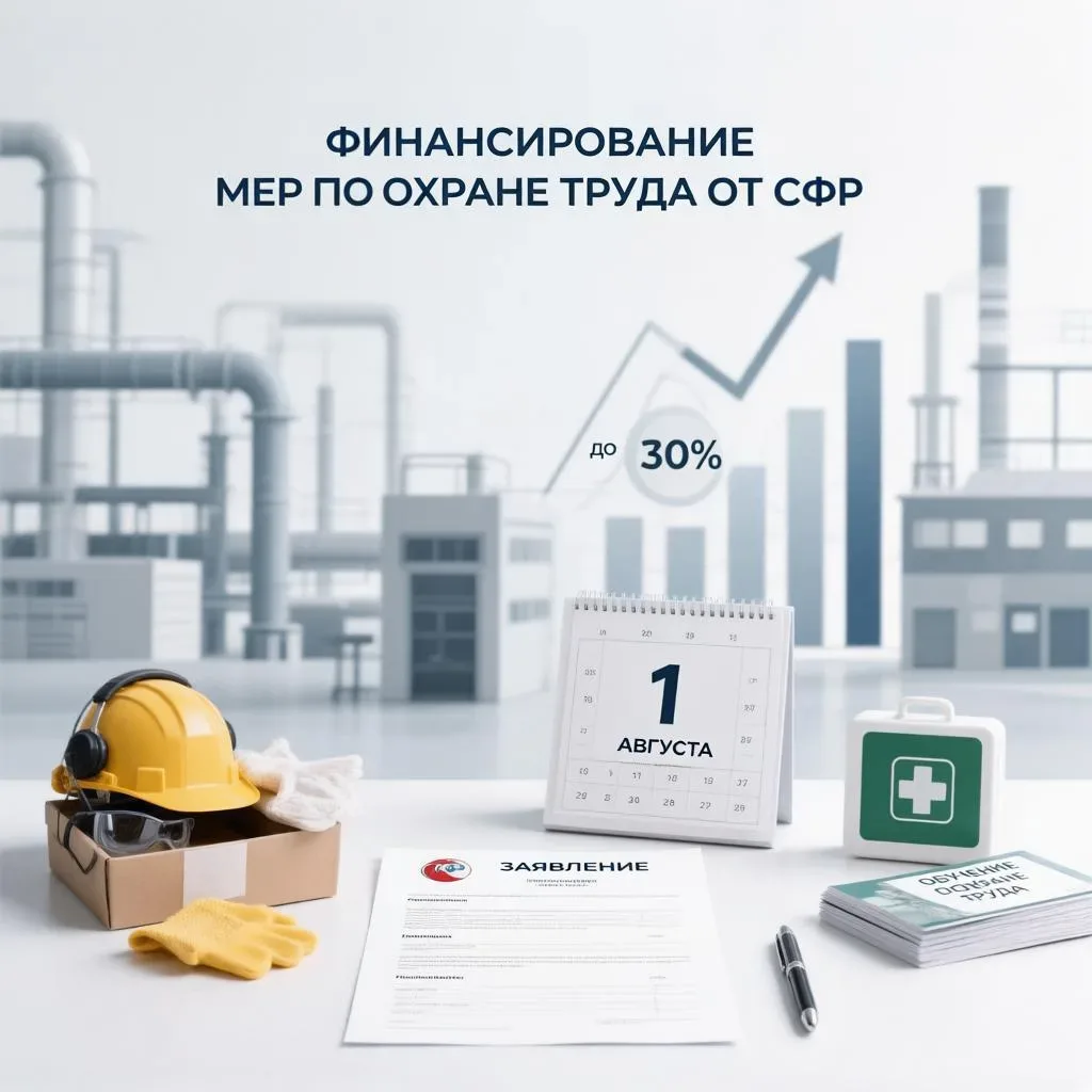 📋 Памятка для работодателя: финансирование мер по охране труда от СФР