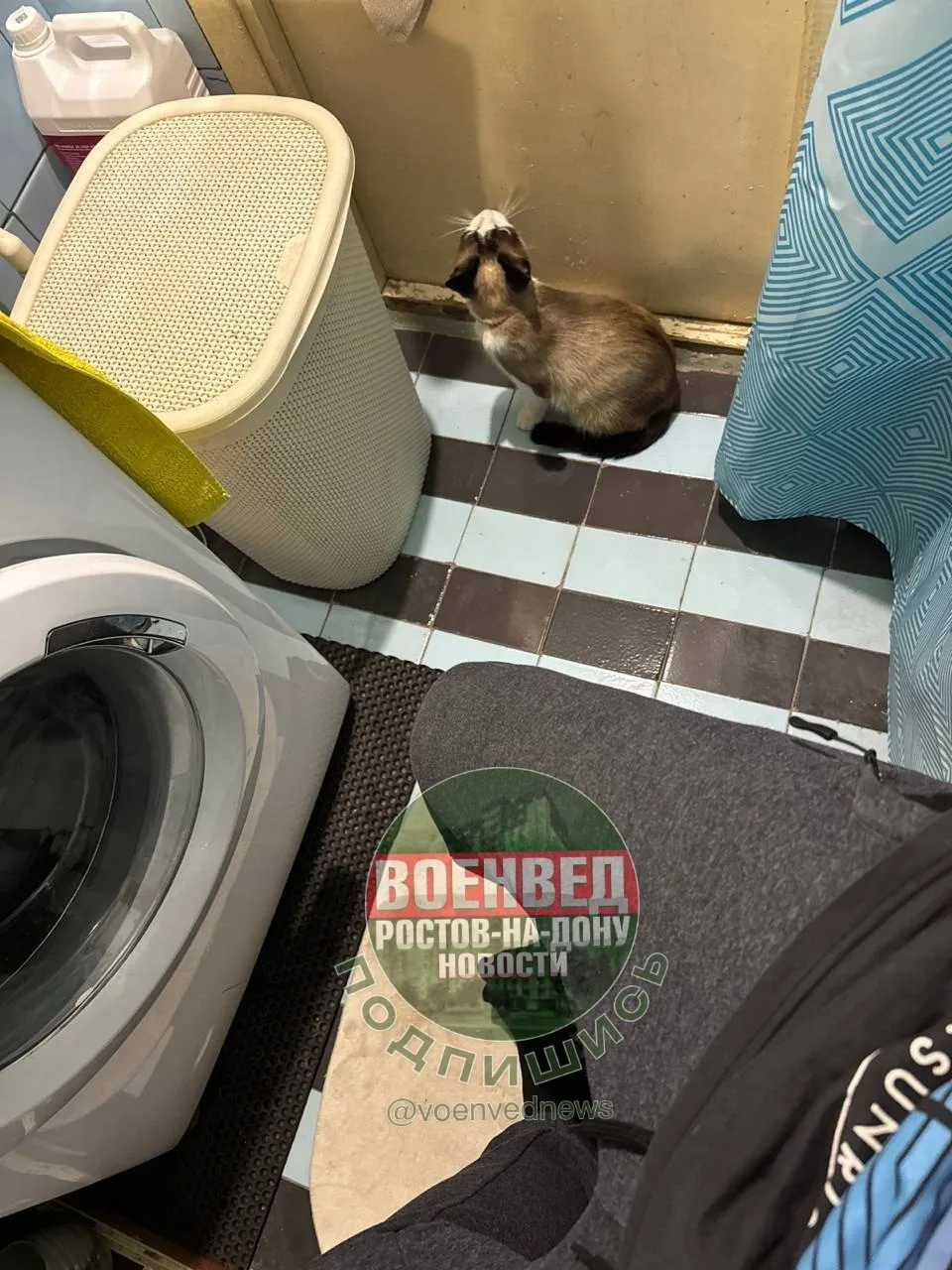 Пол ночи сегодня ростовчане  проводят в ванне...очень страшно...🫣