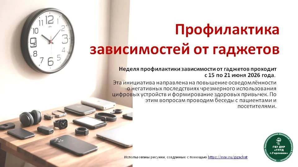 ☘С 15 по 21 июня проходит неделя профилактики зависимости от гаджетов.

🖥В современном мире гаджеты